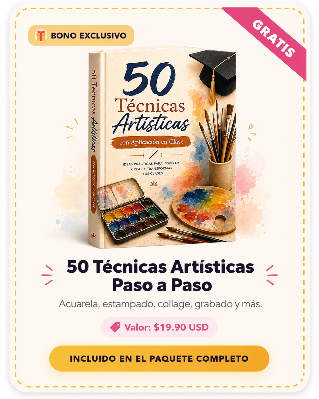 50 Técnicas Artísticas Paso a Paso